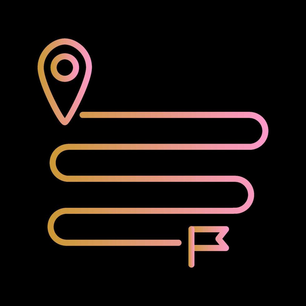 Distance Vector Icon