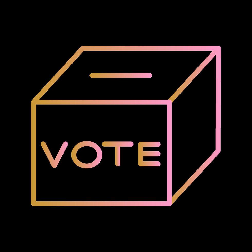 Ballot Box Vector Icon