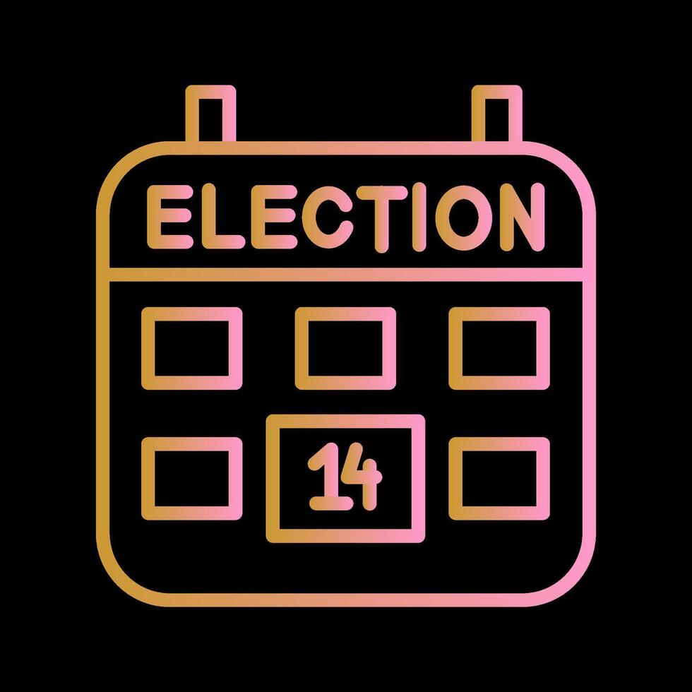 Election Day Vector Icon