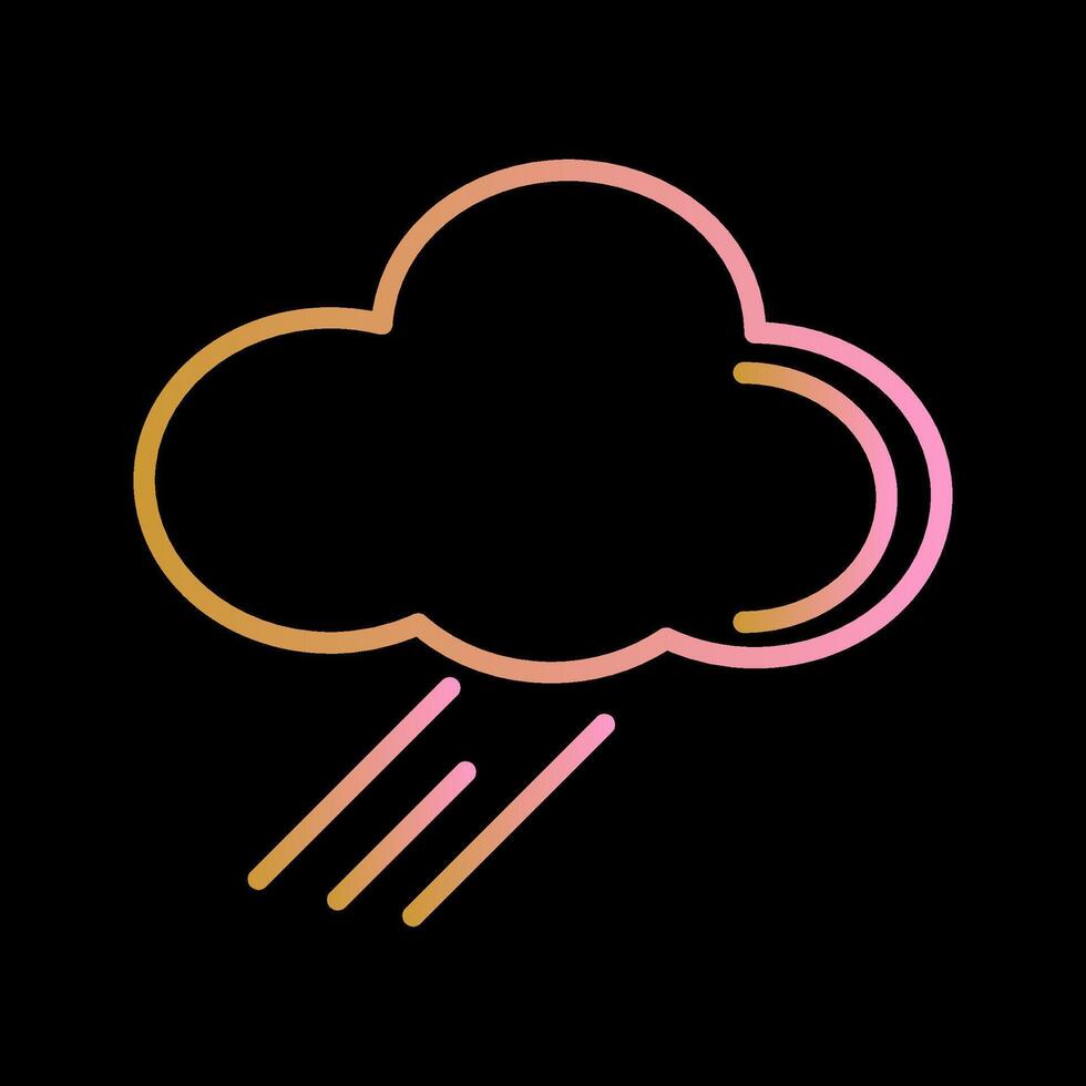 Rain Vector Icon