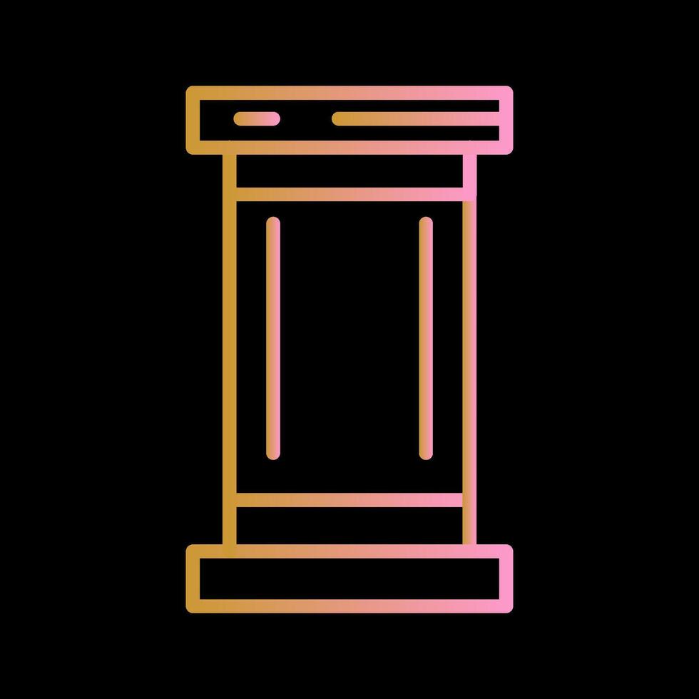 Pillar Vector Icon