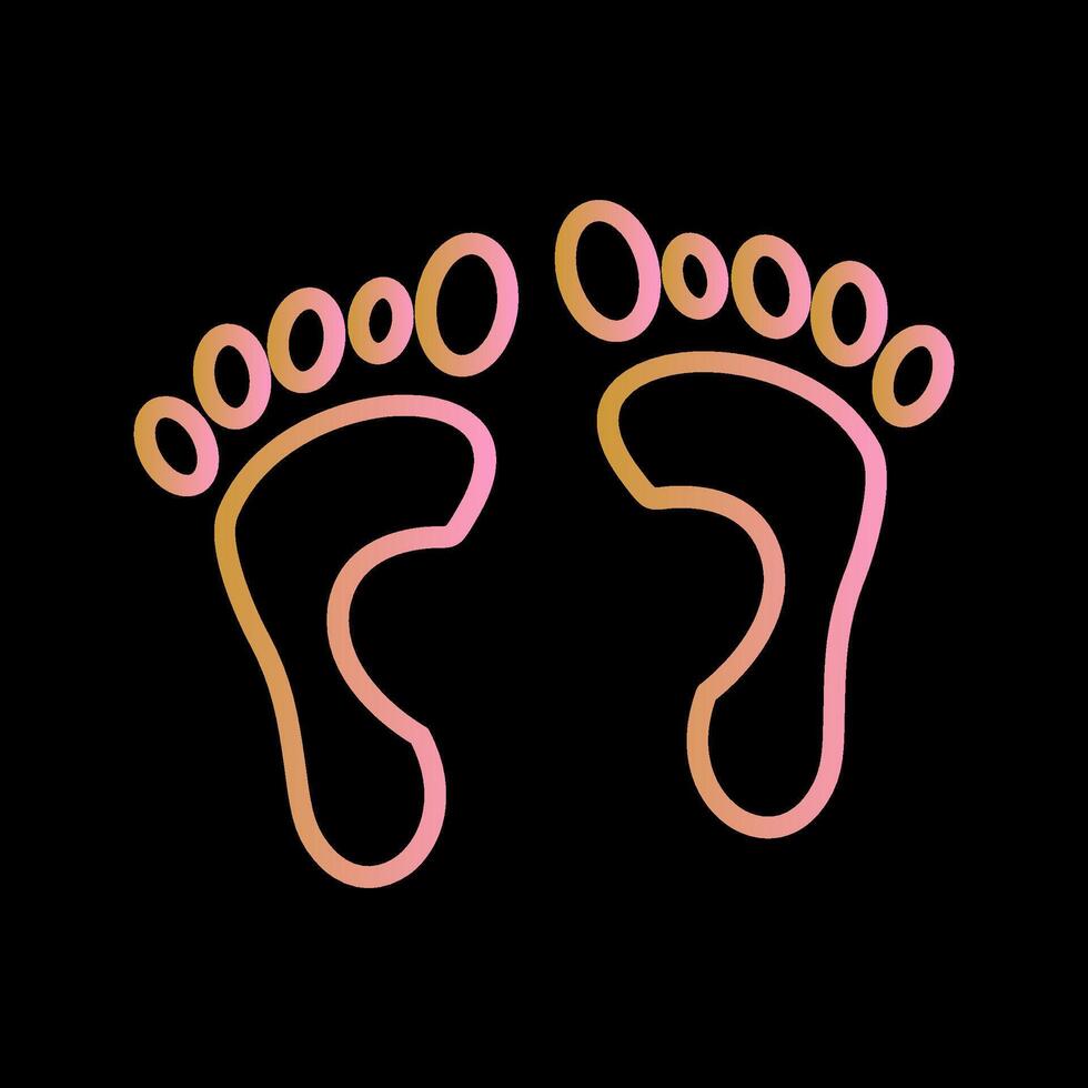 Foot X ray Vector Icon