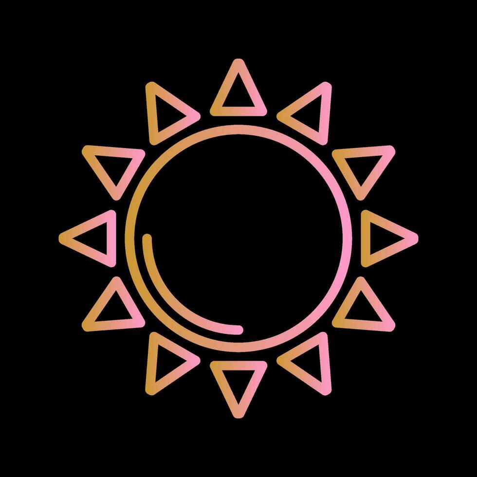 Sun Vector Icon