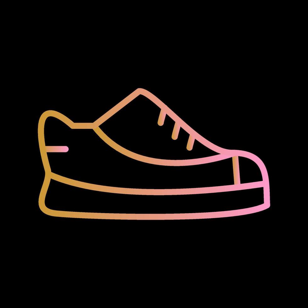 icono de vector de zapato