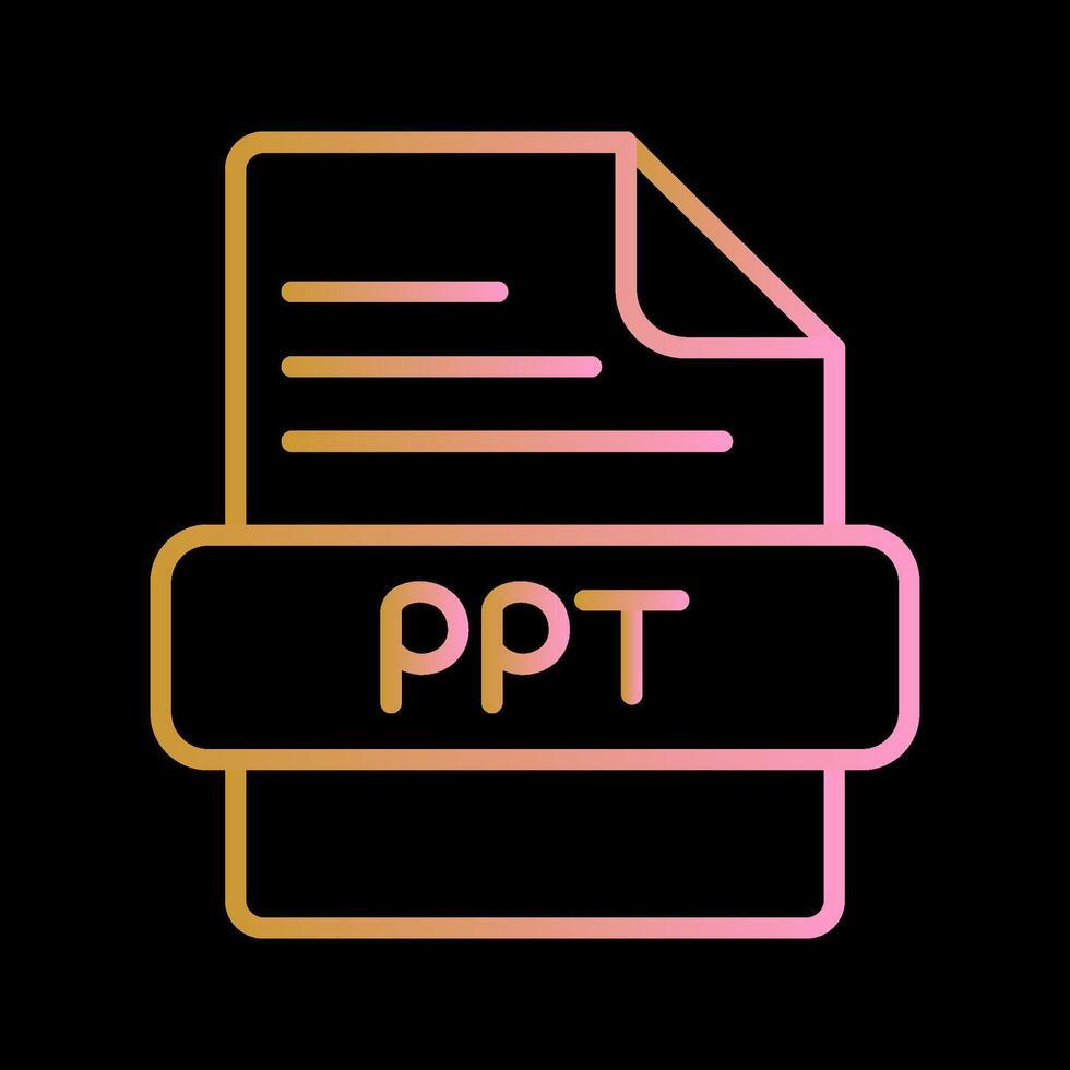 PPT Vector Icon