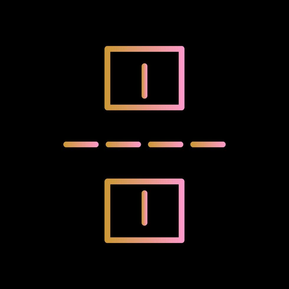 Linked Road Vector Icon