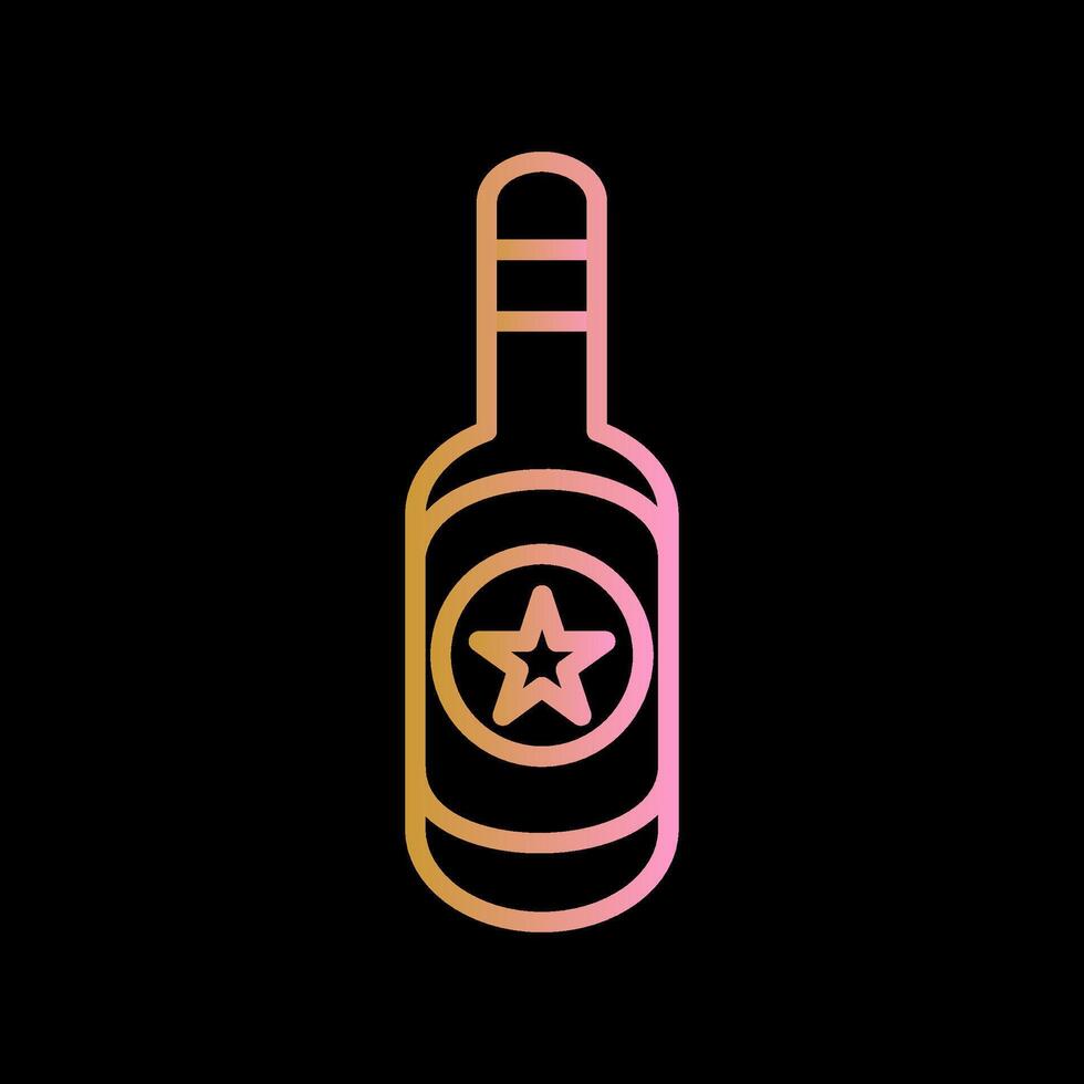 Beer Bottle I Vector Icon