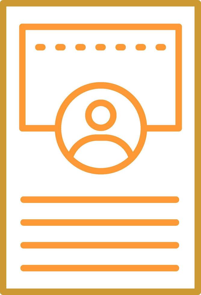 Profile Vector Icon