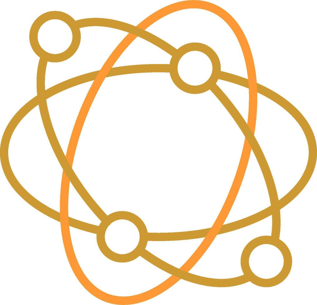 Atomic Structure Vector Icon
