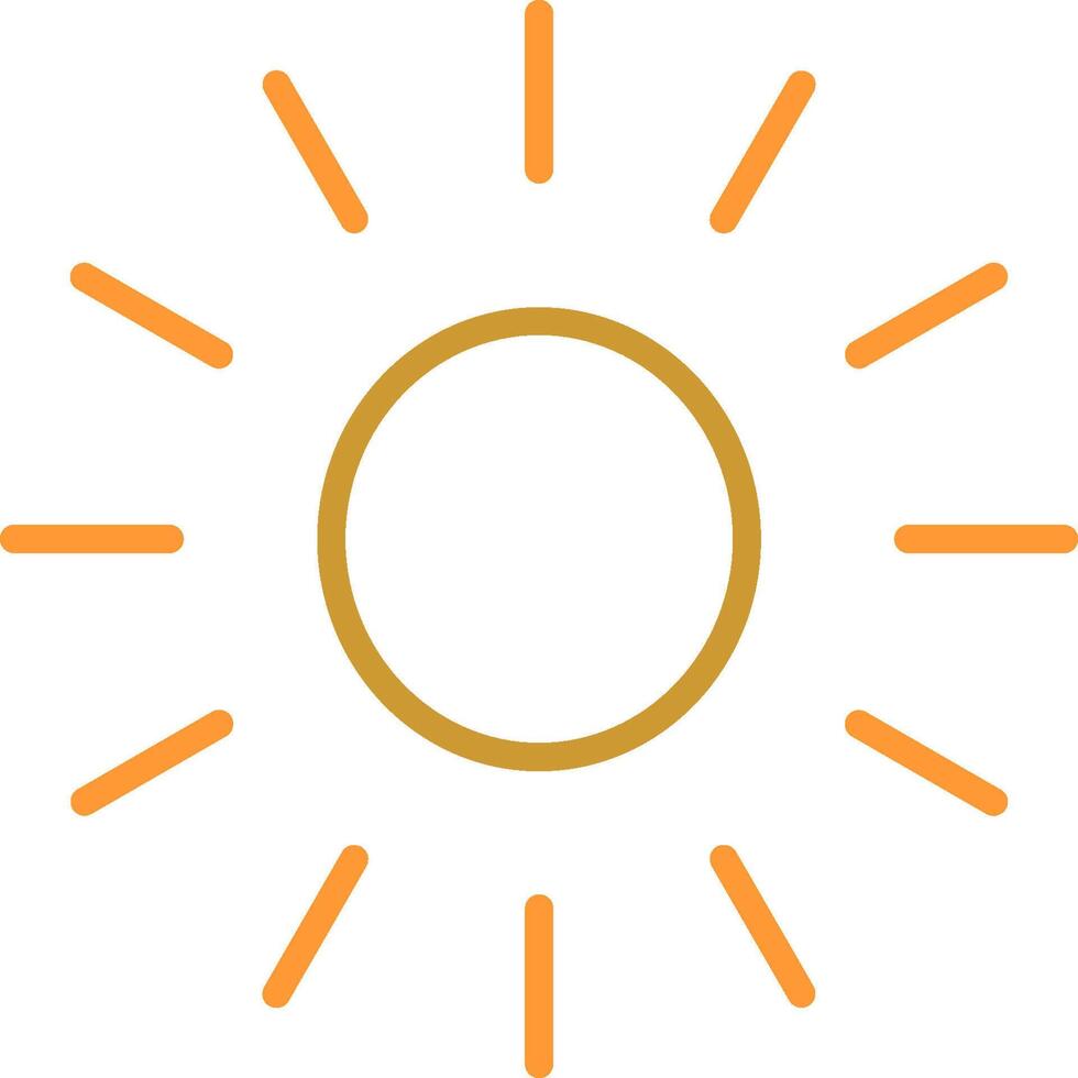 Sun Vector Icon