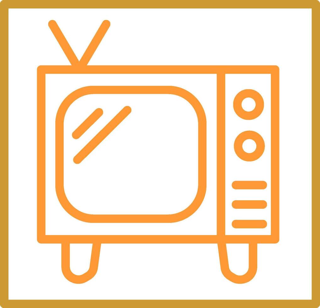 Television Vector Icon