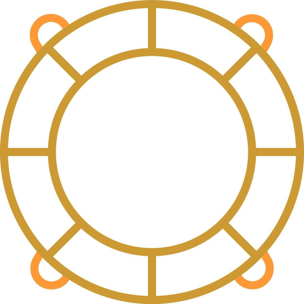 Life Saving Tube Vector Icon