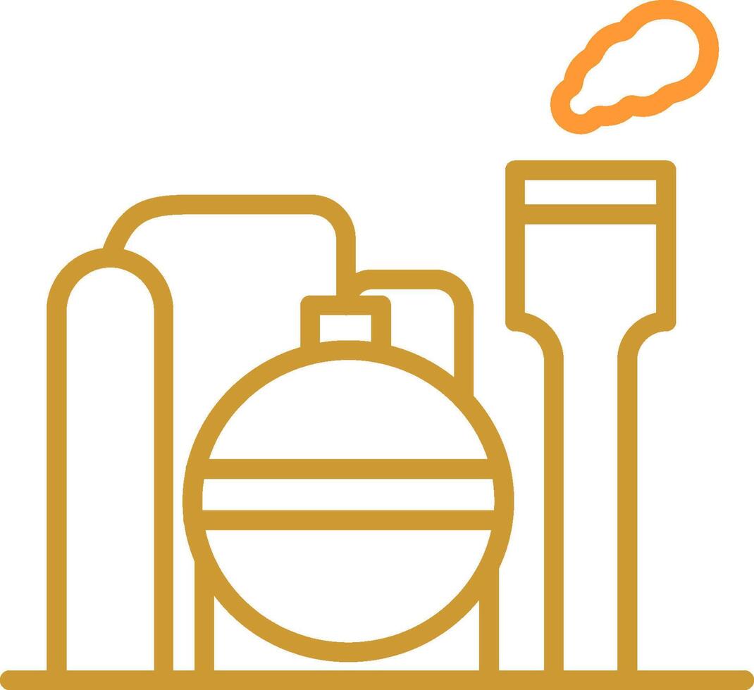 Refinery Vector Icon