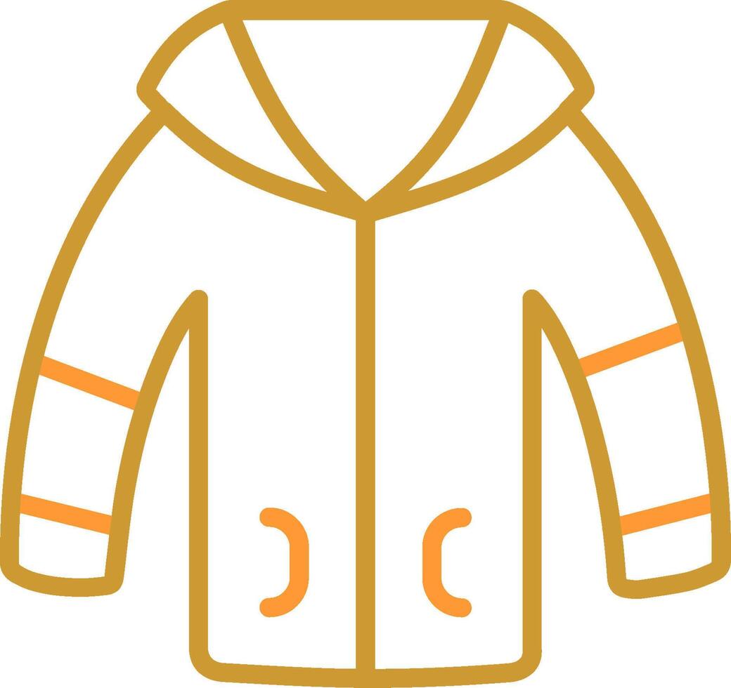 Winter Jacket Vector Icon