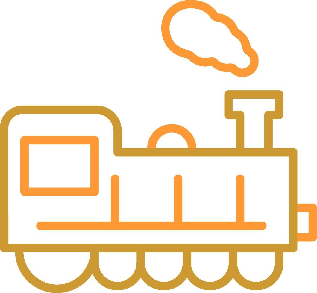 icono de vector de tren