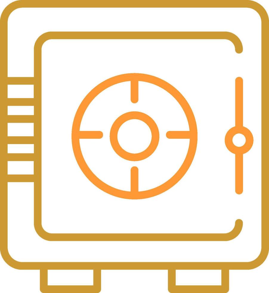 Safe Box Vector Icon