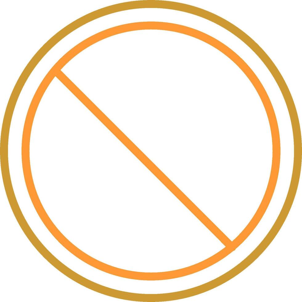 Prohibited Vector Icon