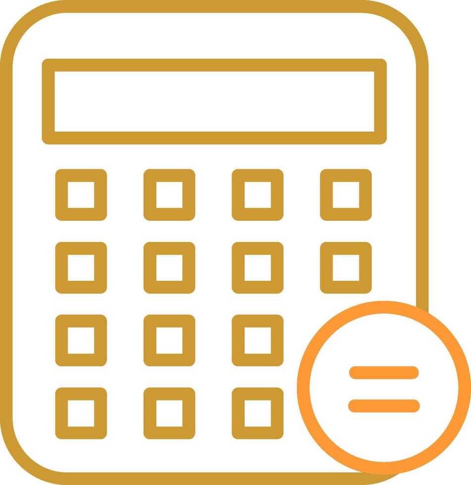 Business Calculator Vector Icon