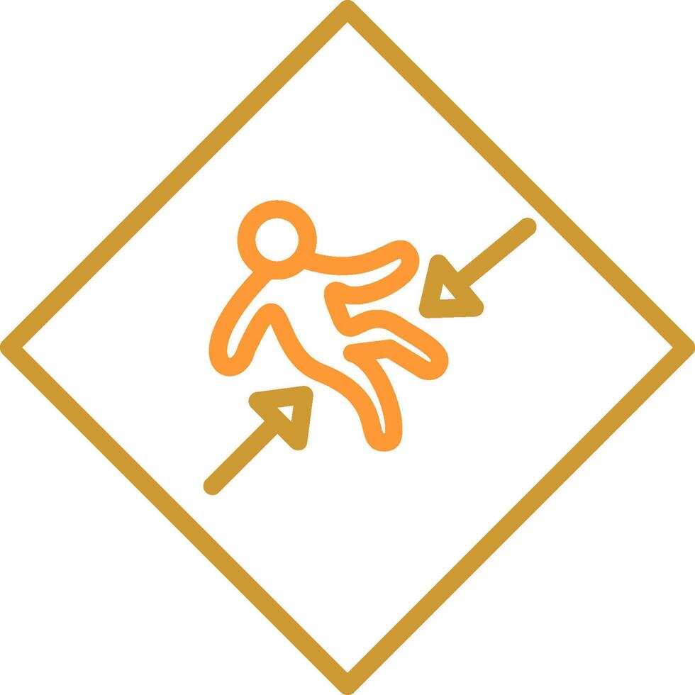 Crush Zone Vector Icon
