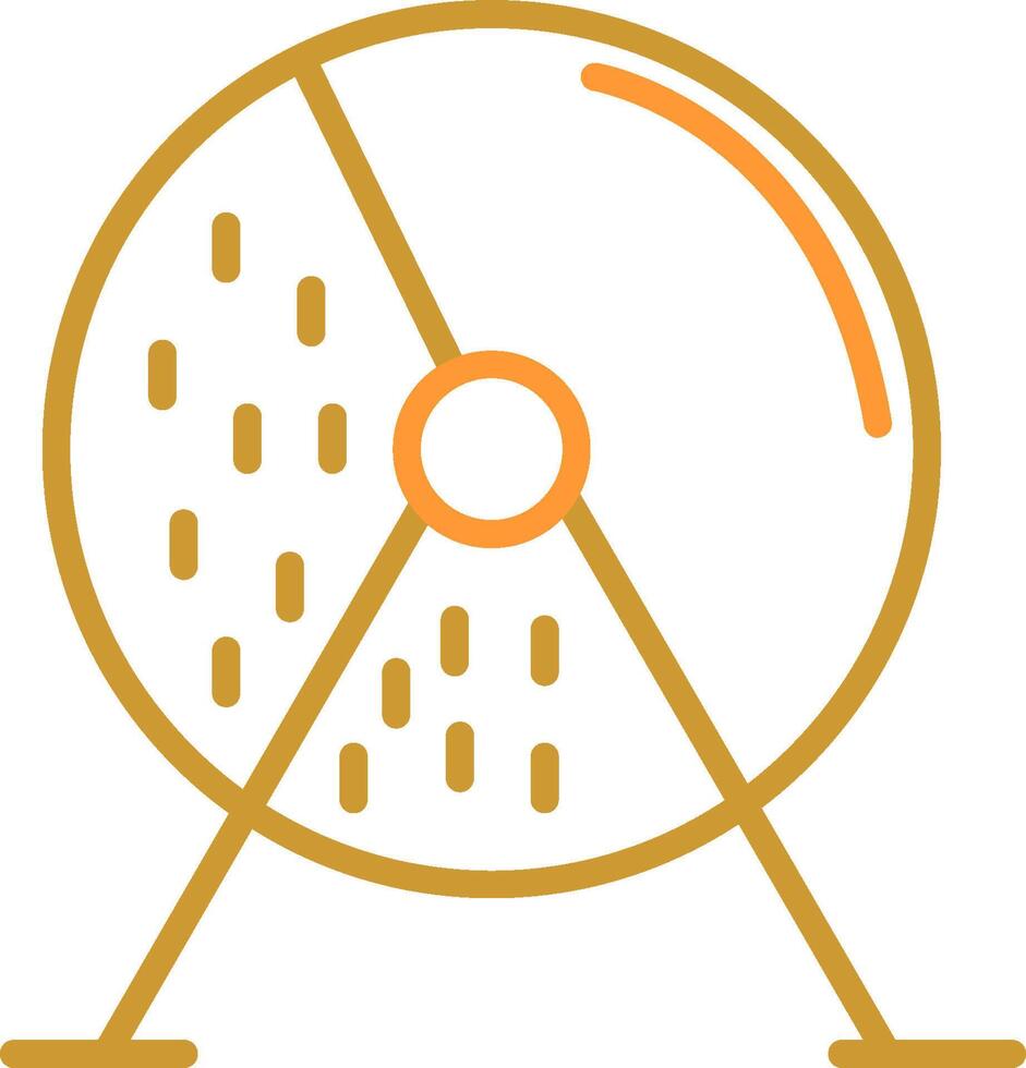 Lottery Machine Vector Icon
