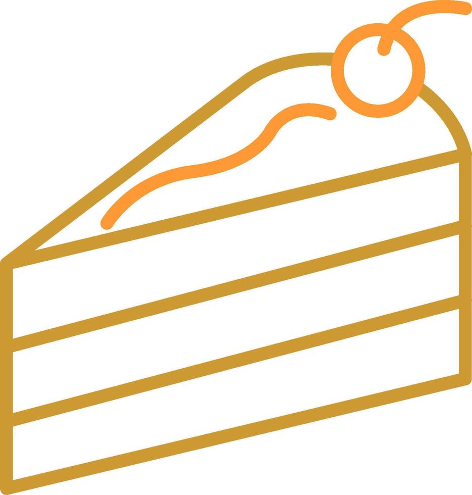 Cake Slice Vector Icon