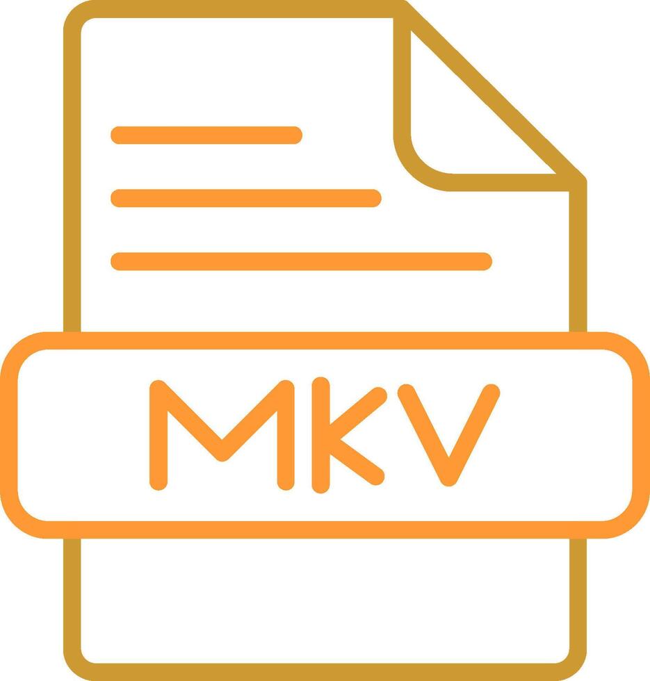MKV Vector Icon