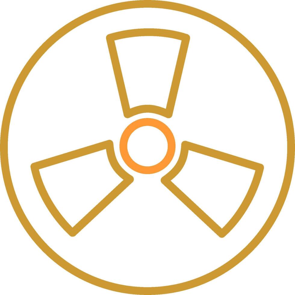 Radiation Vector Icon