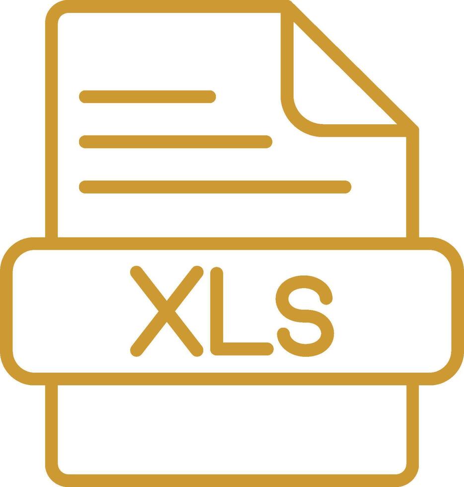 XLS Vector Icon