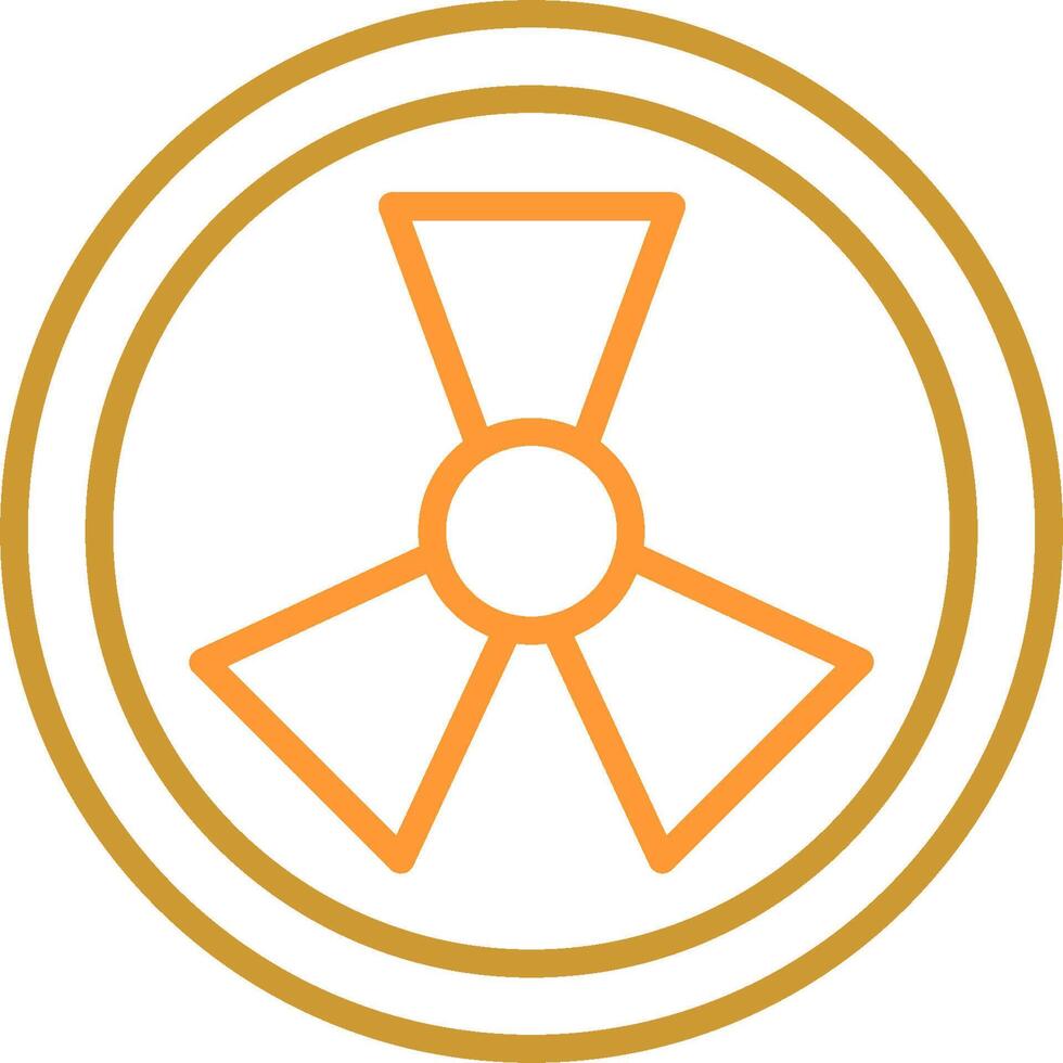 Radiation Vector Icon