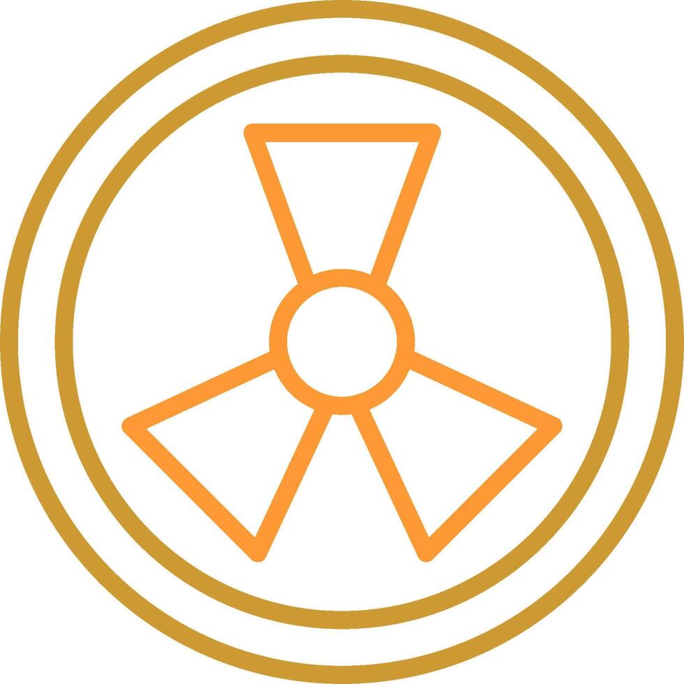 Radiation Vector Icon