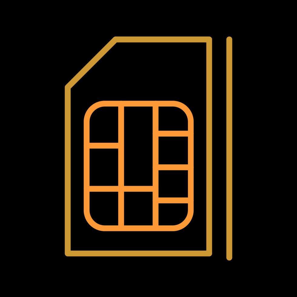 SIM Card Vector Icon