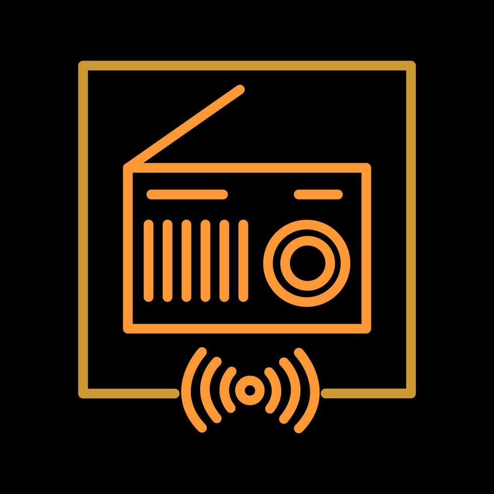 Radio Vector Icon