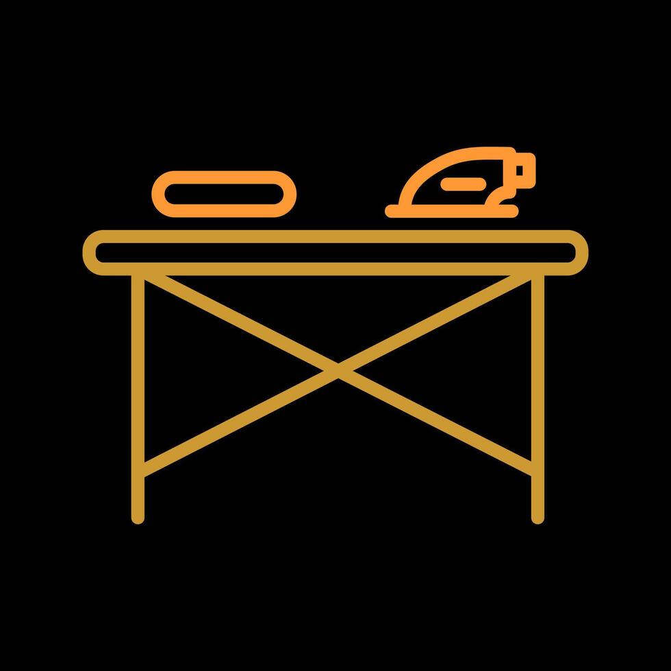 Iron Stand Vector Icon