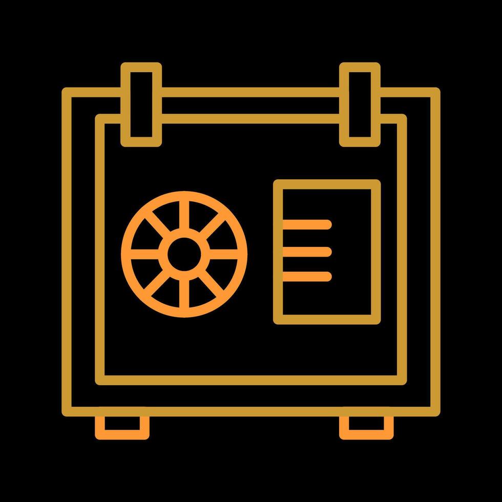 Safe Box Vector Icon