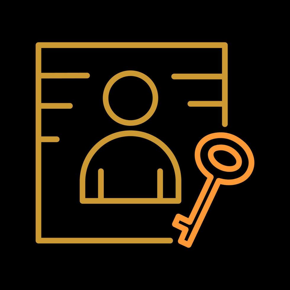 Business Key Vector Icon