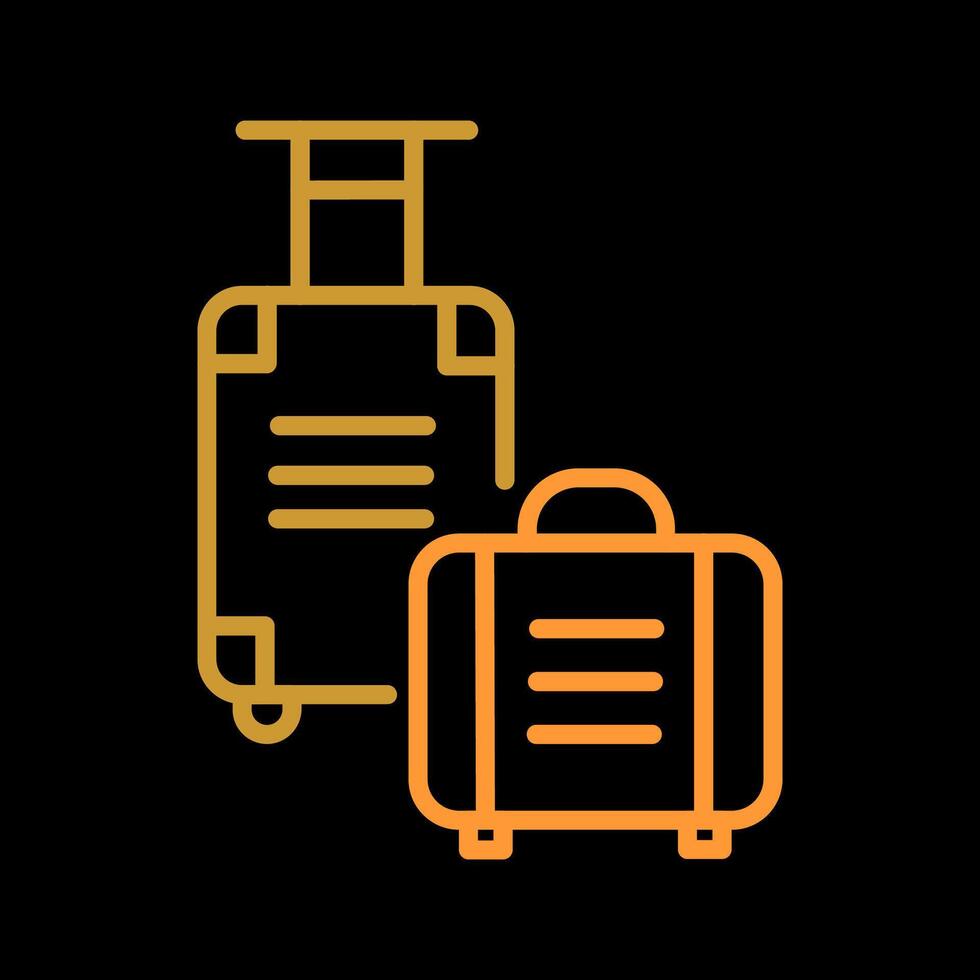 Luggage Bag Vector Icon