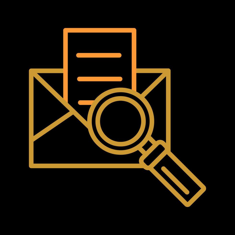 Magnifier Male Vector Icon