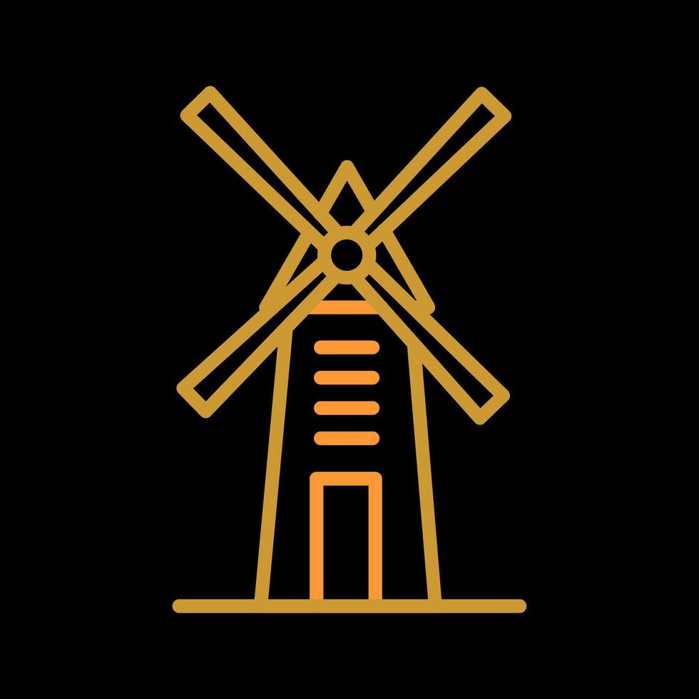 Windmill Vector Icon