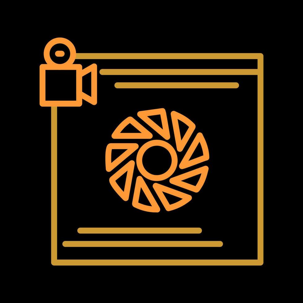 Camera Lens Vector Icon