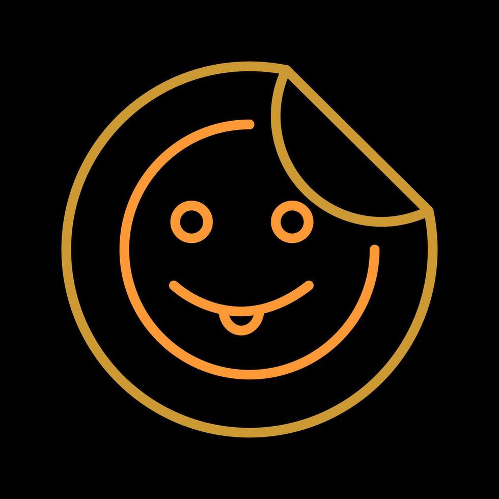 Sticker Vector Icon
