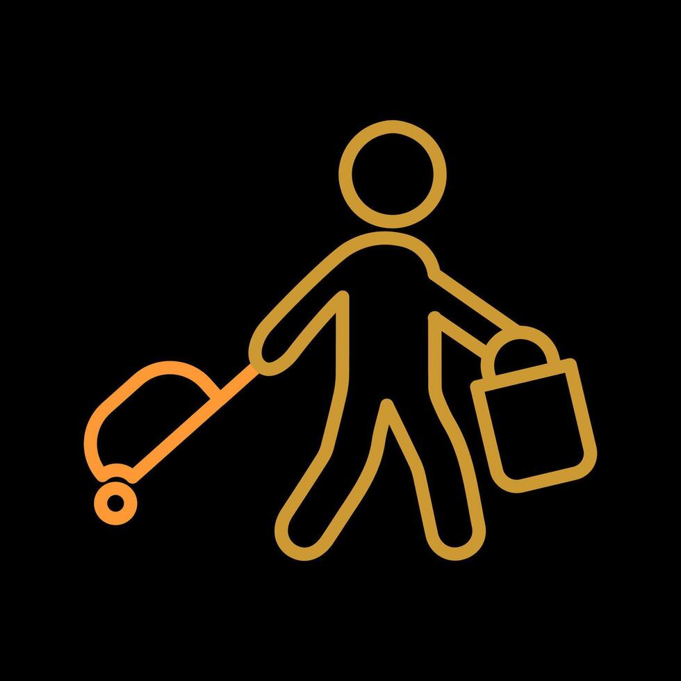 Carrying Bag Vector Icon