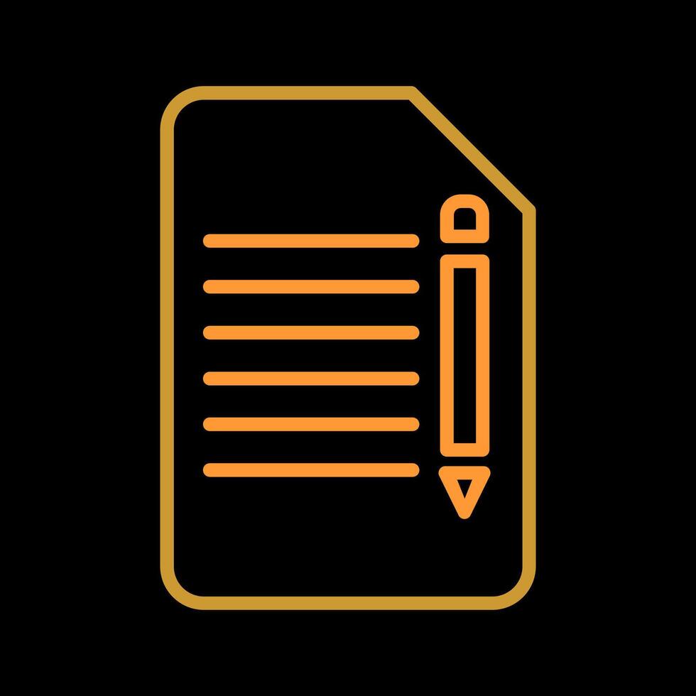 Edit Document Vector Icon