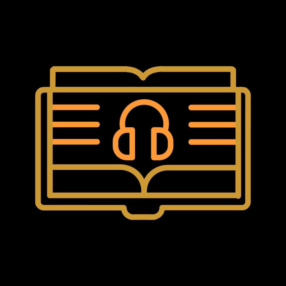 Audio Book Vector Icon