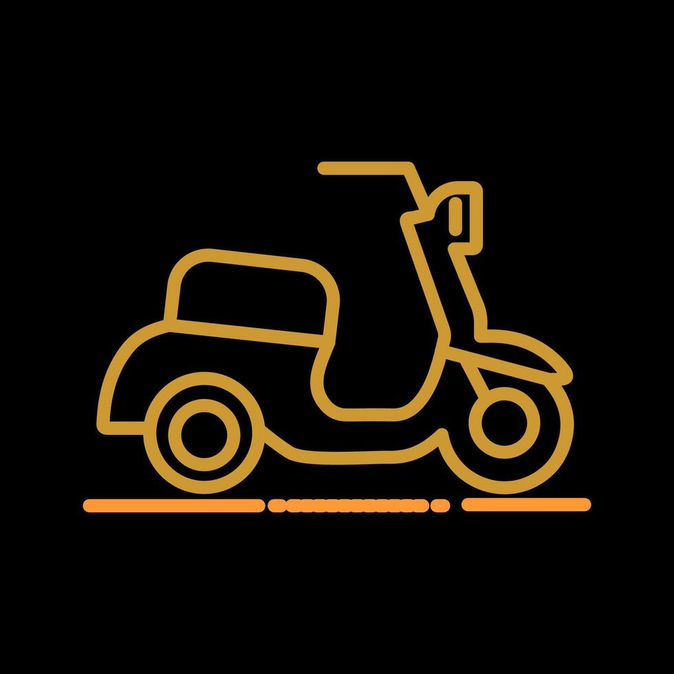 Scooter Vector Icon