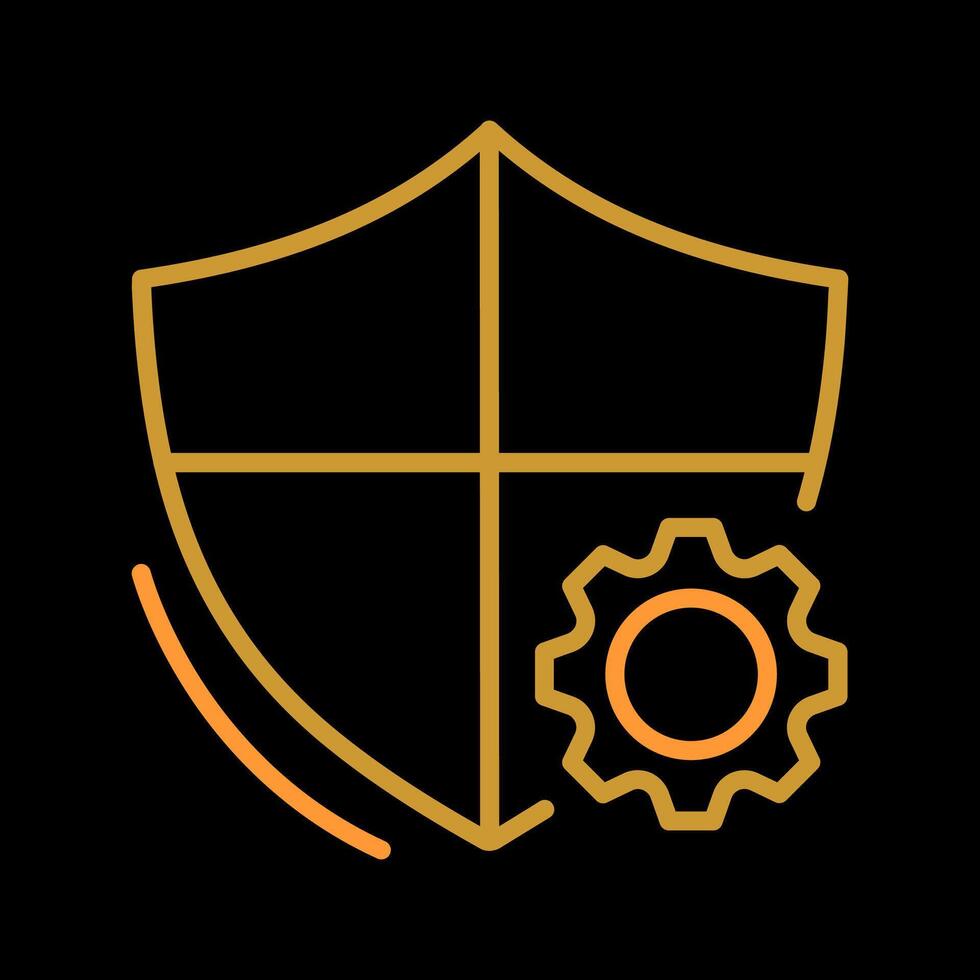 Shield Settings Vector Icon