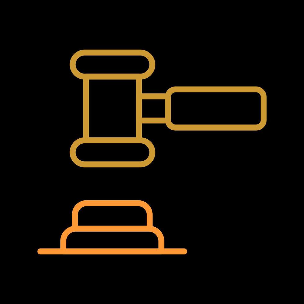 Gavel Vector Icon