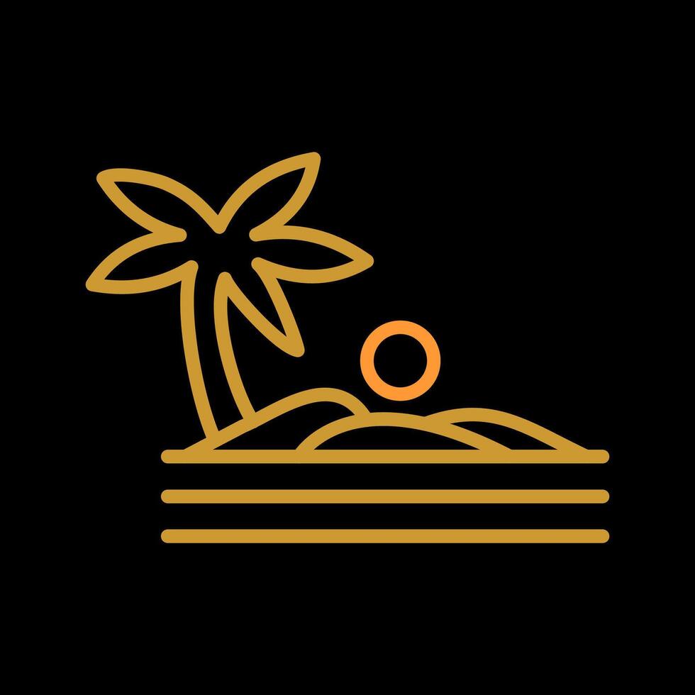 Desert Vector Icon