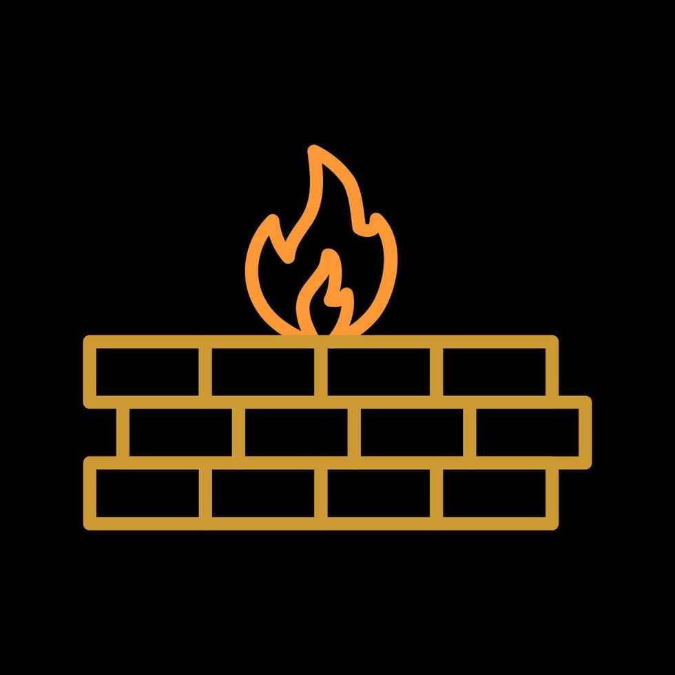 Firewall Vector Icon