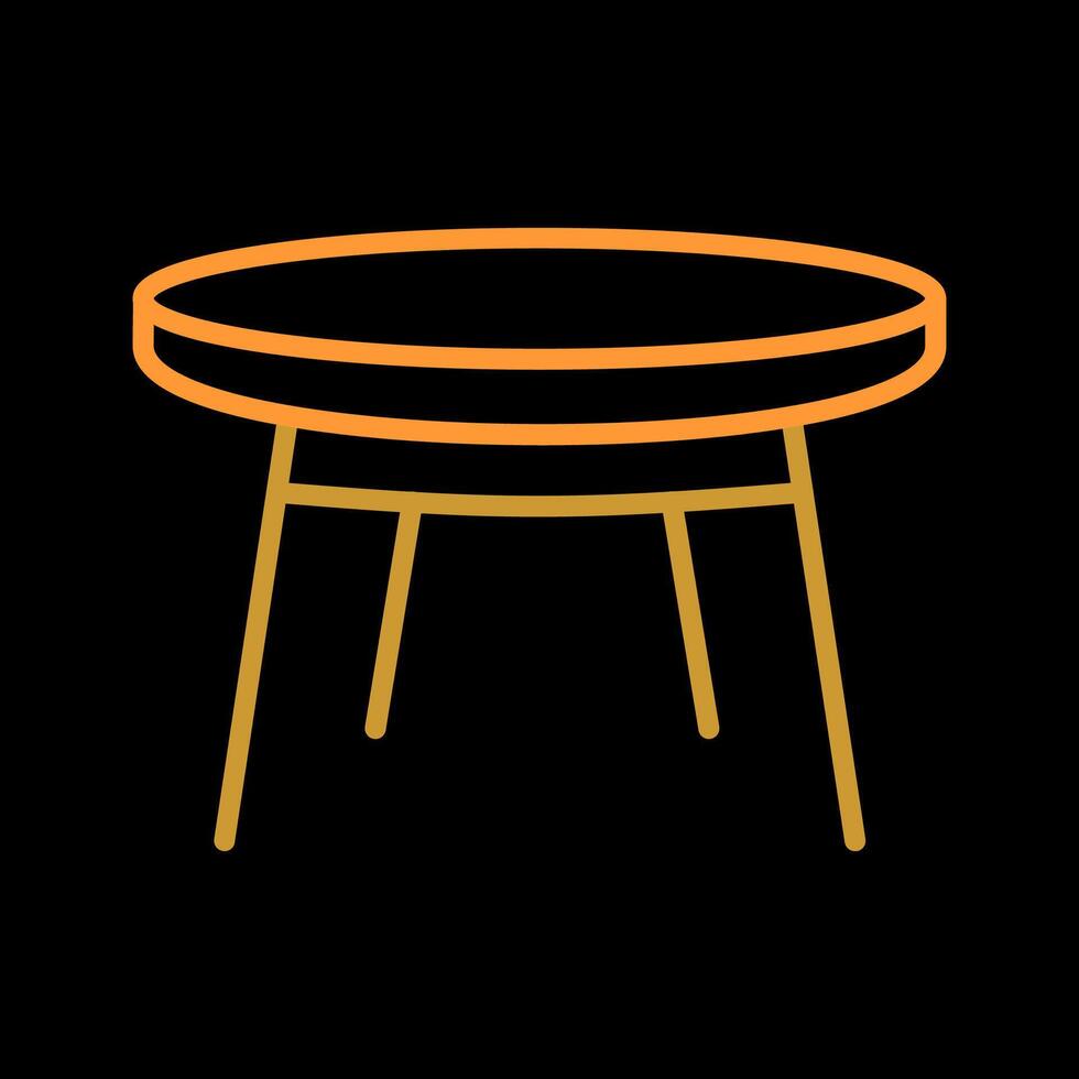 Small Table Vector Icon