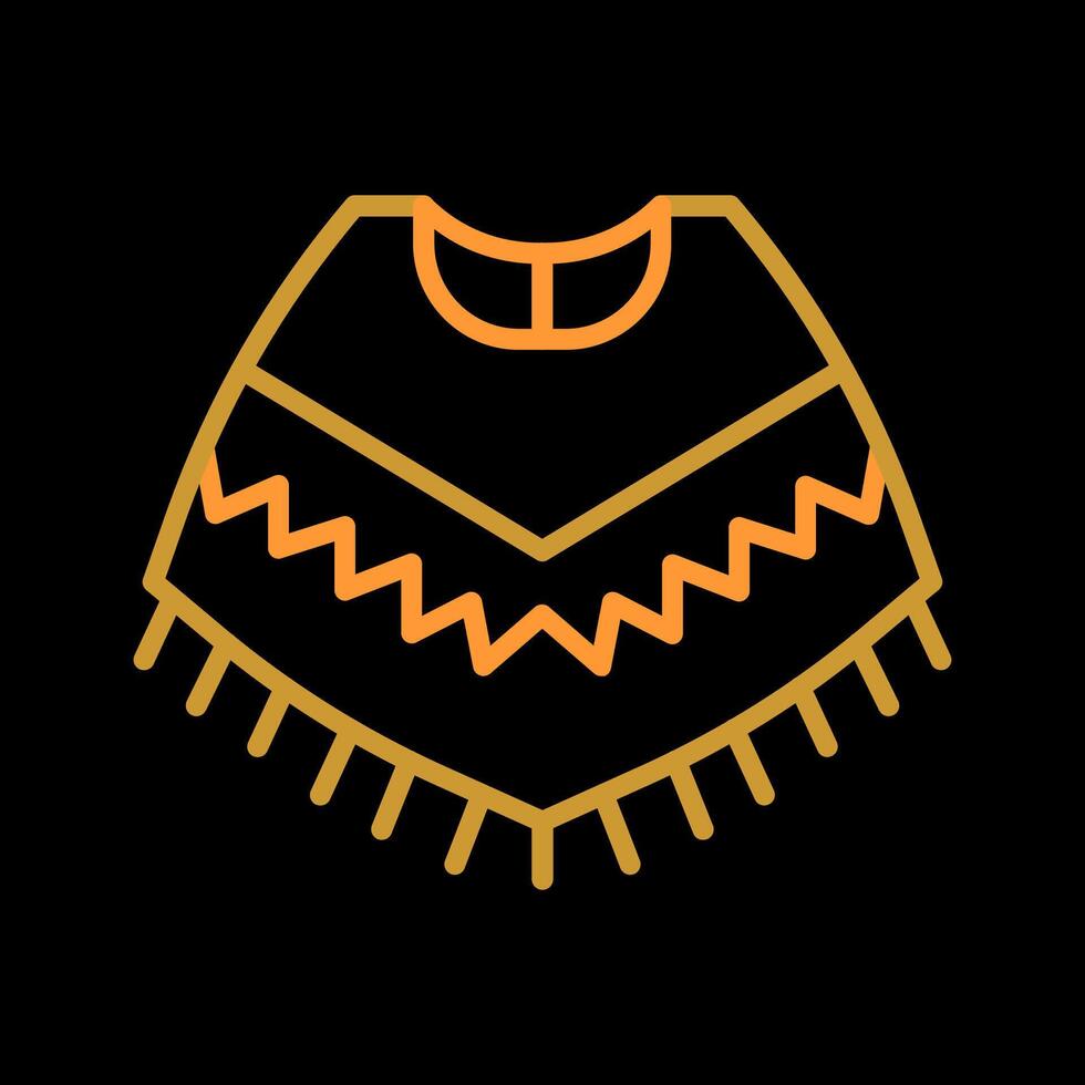 Poncho Vector Icon